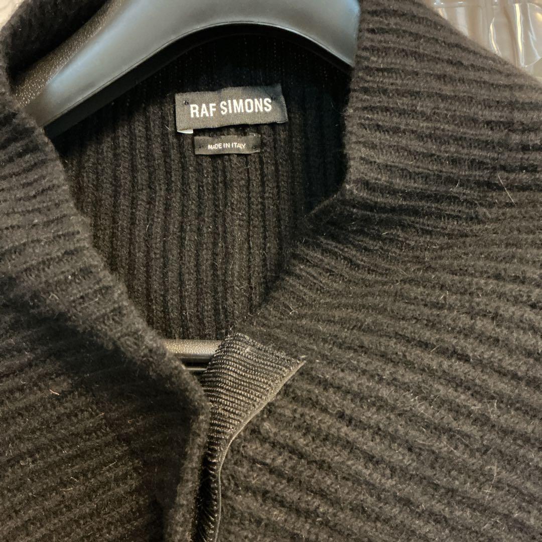 RAF SIMONS／ラフシモンズ／ウールケープ　イタリー製