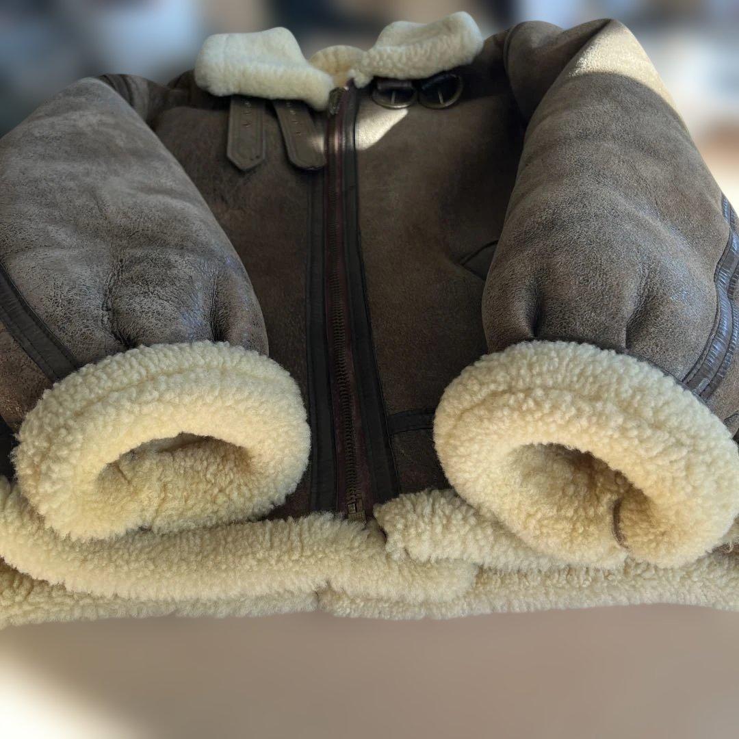 US sheepskin Ｂ-３ムートンジャケット