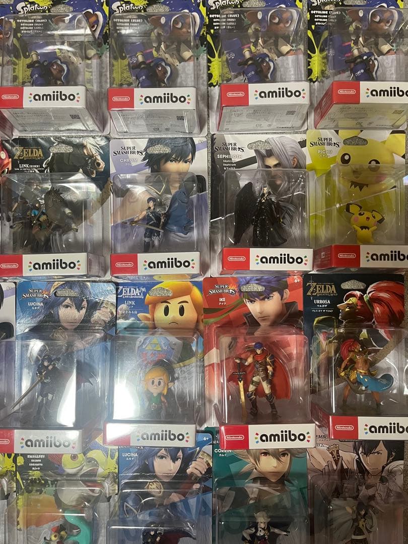 未開封　amiibo ファイヤーエムブレム ゼルダ　スプラトゥーン　23個セット
