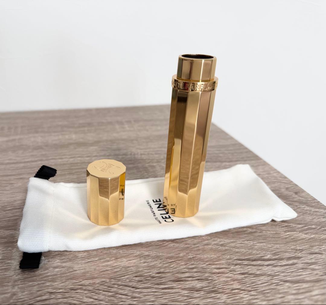 セリーヌゴールドトラベルスプレー 本体のみ トリオンフ