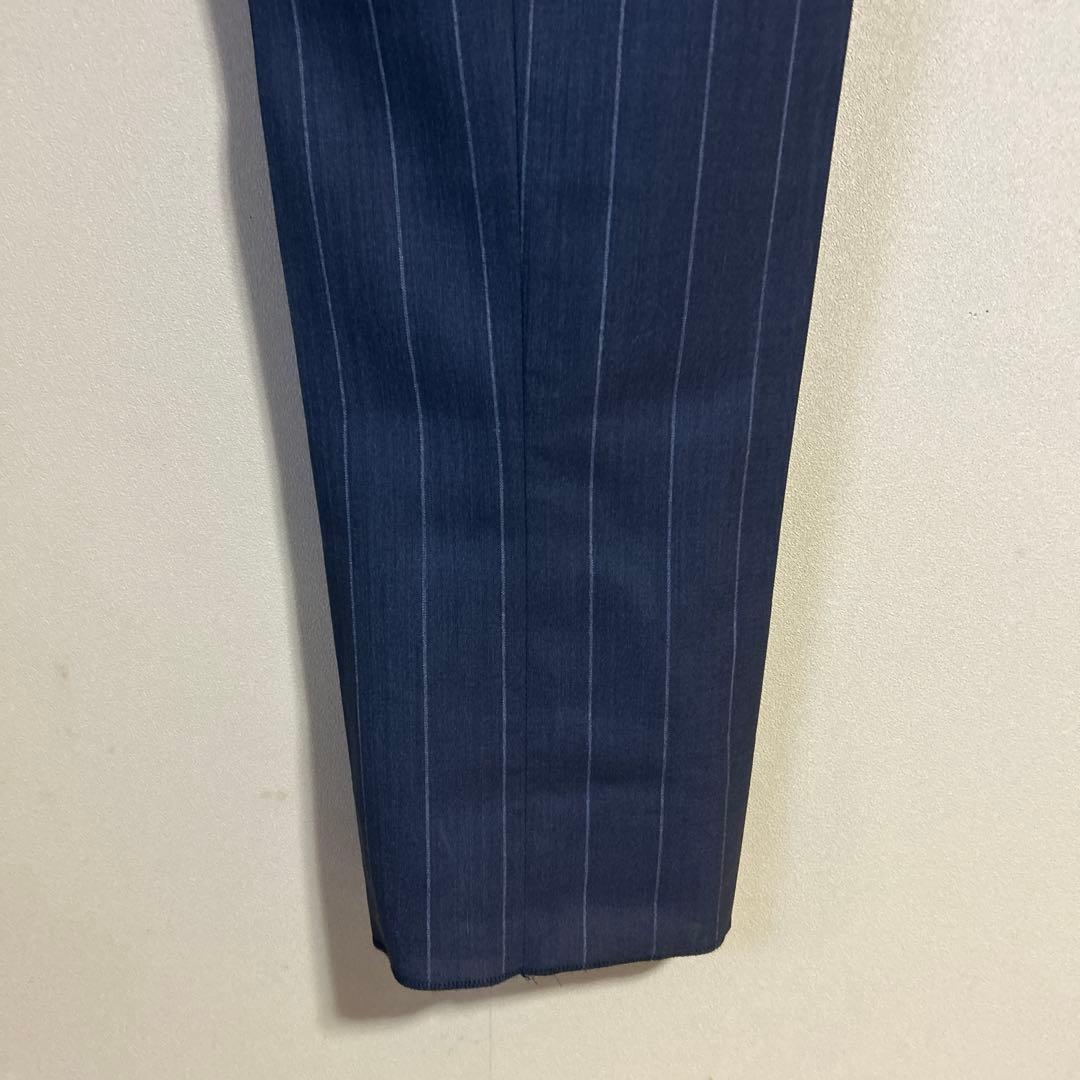 パンツ WACKO MARIA STRIPED DOUBLE PLEATED TROUS