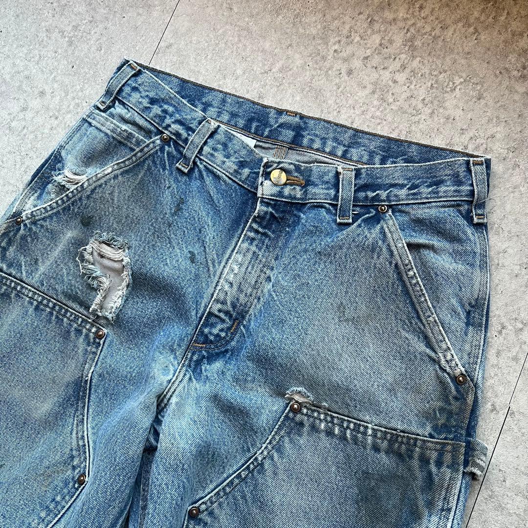 00s Carhartt カーハート ダブルニー デニムペインター グランジ