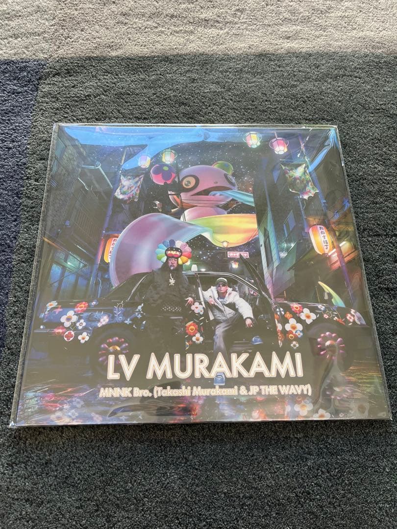 LV MURAKAMI レコード LP 限定 トレカ付 未開封 村上隆