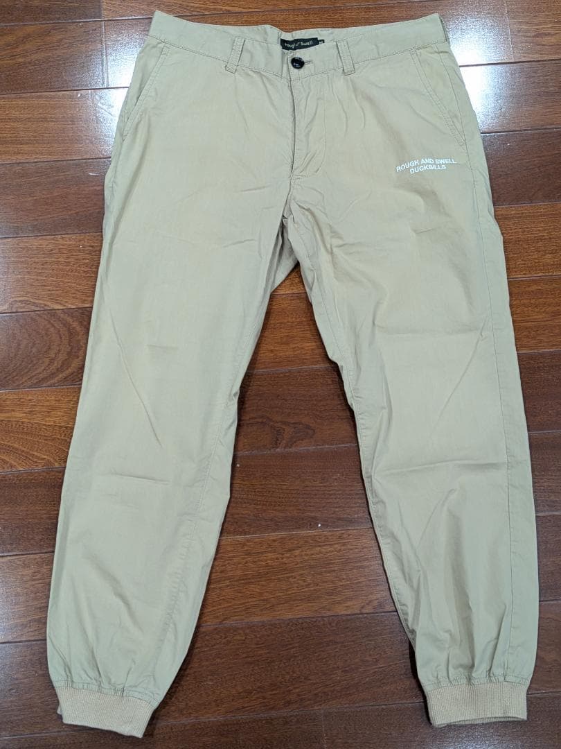 ラフアンドスウェル サスケ パンツ ベージュ ROUGH AND SWELL