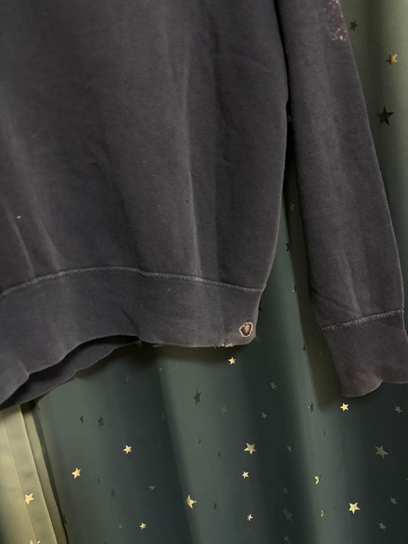 v*n様 50s RUSSEL スウェット 2トーン 前V フェード 茄子紺 6