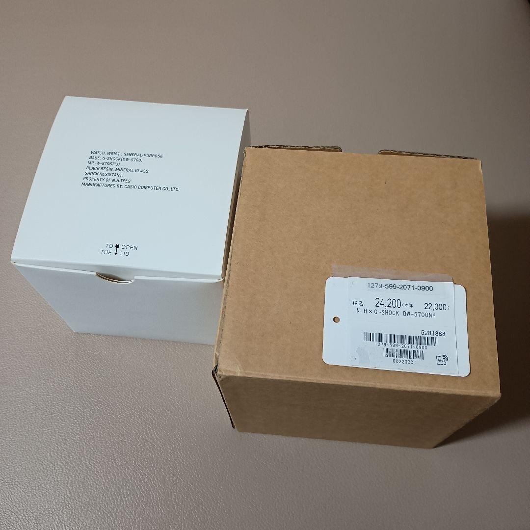 N.HOOLYWOOD× G-SHOCK DW-5700NH-1JR コラボ