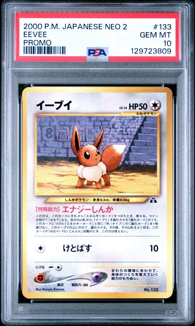 イーブイ_プレミアムファイル2 PROMO 第2世代（★neo・★VS・★we…