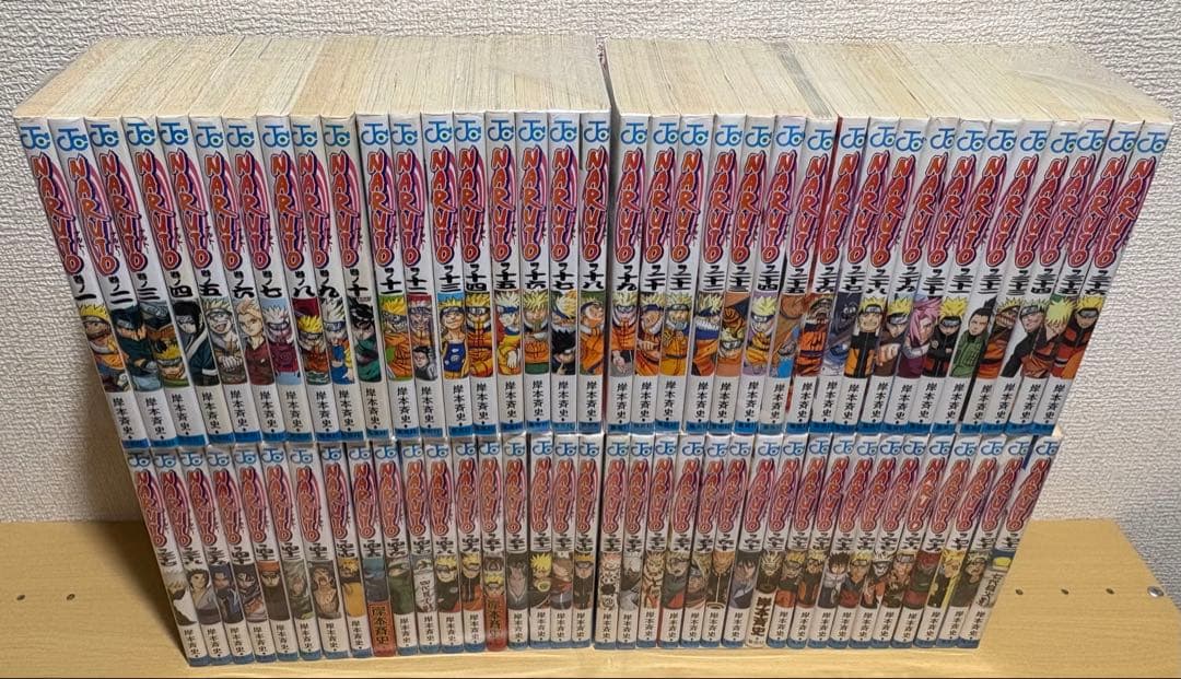 【R466p】《ヤケシミ等有り》NARUTO-ナルト- 全72巻完結全巻セット