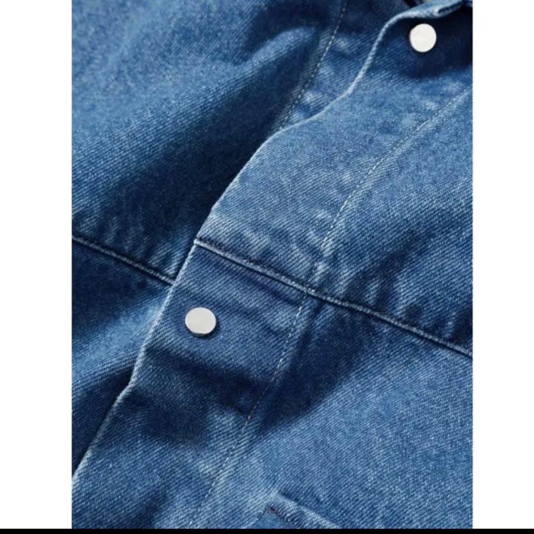 新品⭐️スタニングルアー デニムスリーブレスシャツ　S