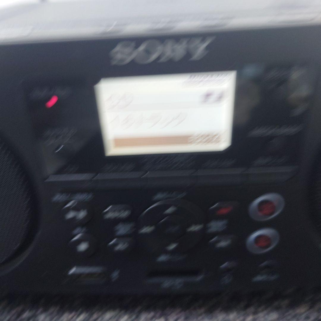 SONY ZS-RS81B CDラジオ Bluetooth対応 MEGABASS
