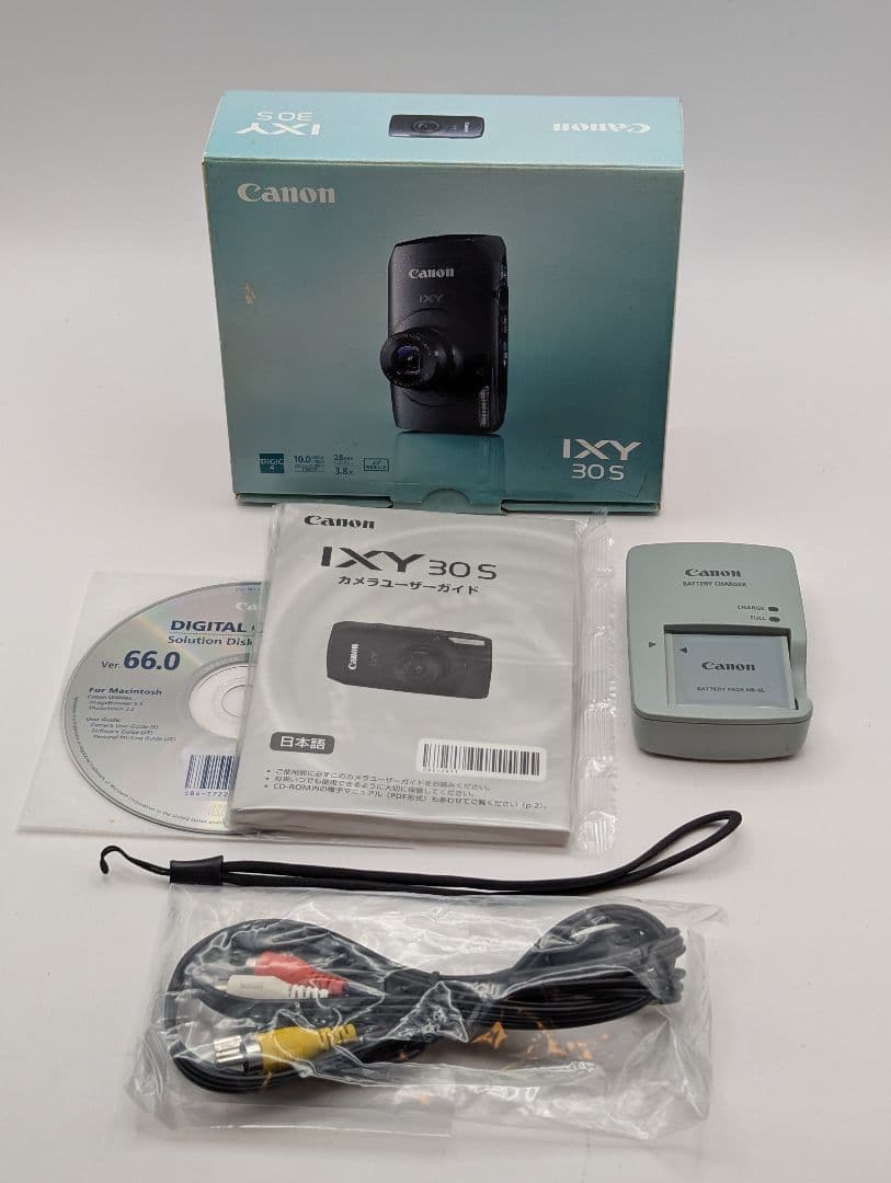 Canon IXY 30S ブラック