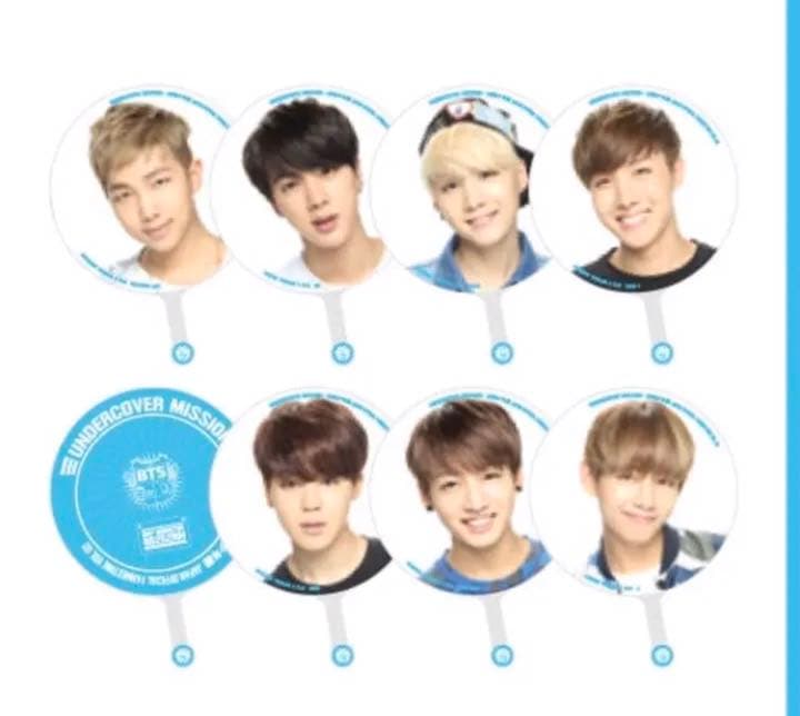 BTS 公式 アンカバ テヒョン うちわ 【美品】