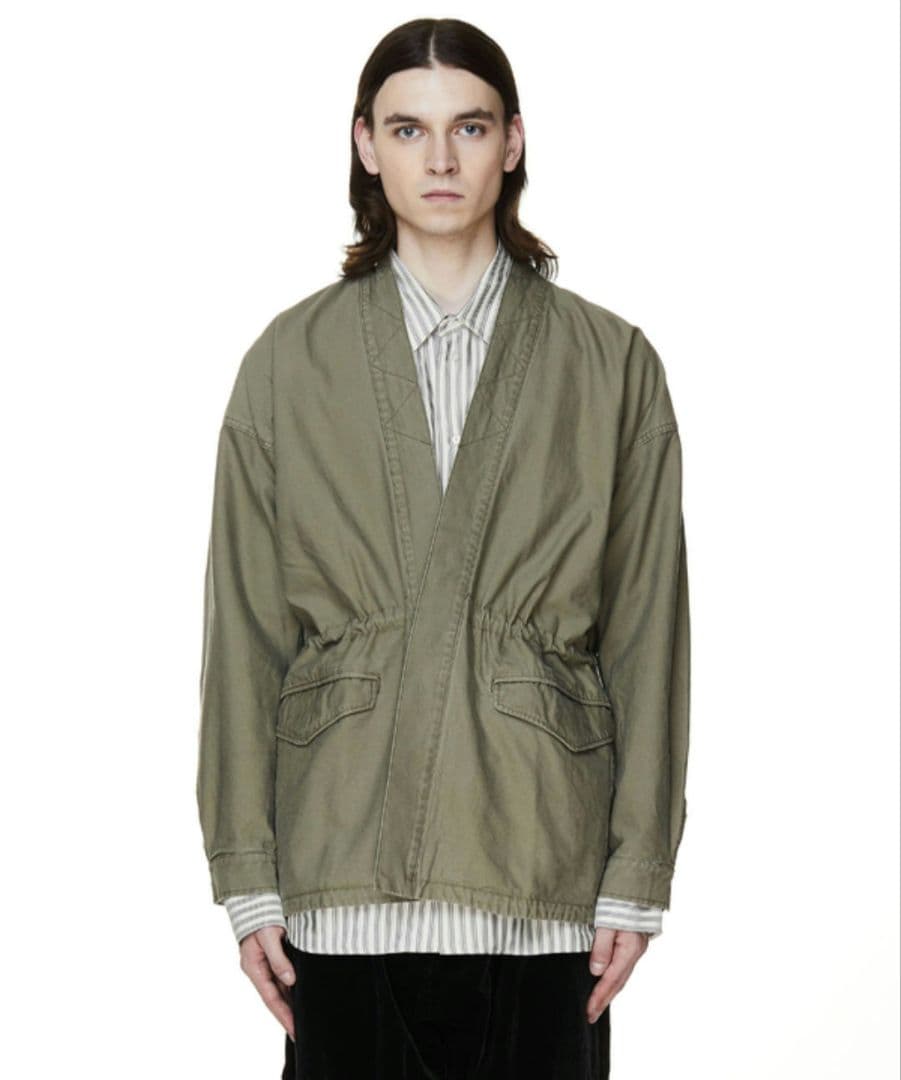 19aw visvim SANJURO BENNY JKT カーキ