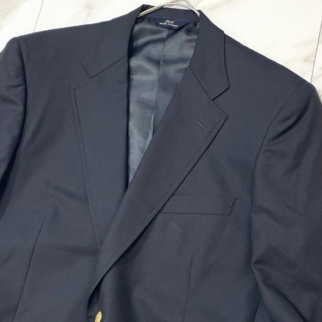XL相当✨ブルックスブラザーズ 紺ブレ 金ボタン テーラードジャケット41REG