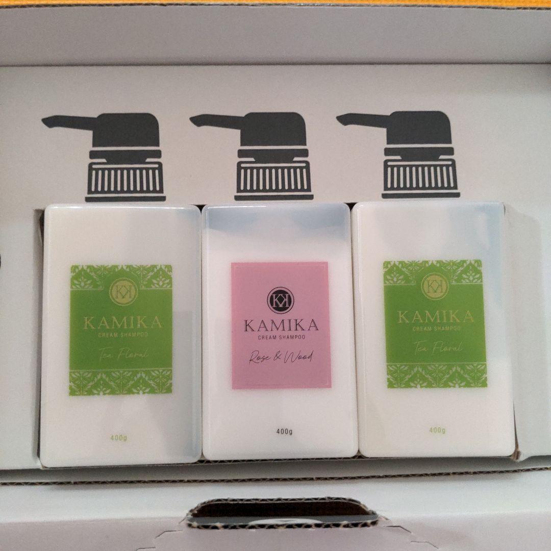 KAMIKA ティーフローラルの3本とローズウッド１本の４本セットです。