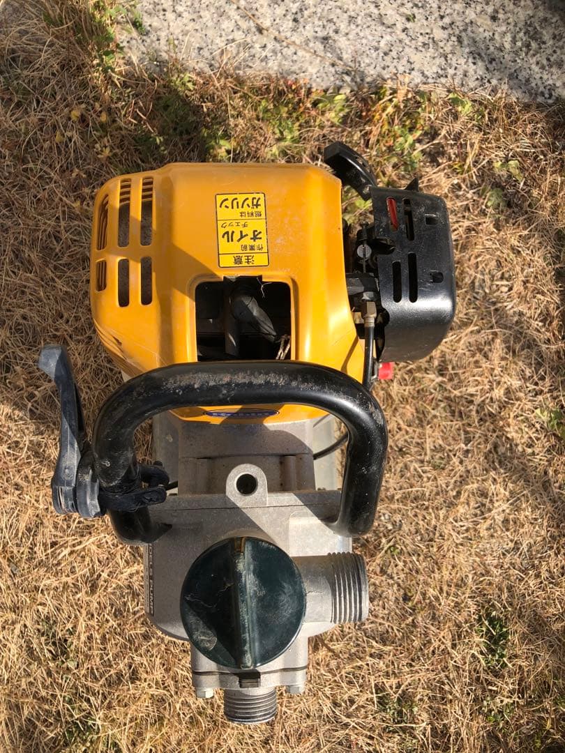 KOSHIN 水中ポンプ エンジン式 イエロー