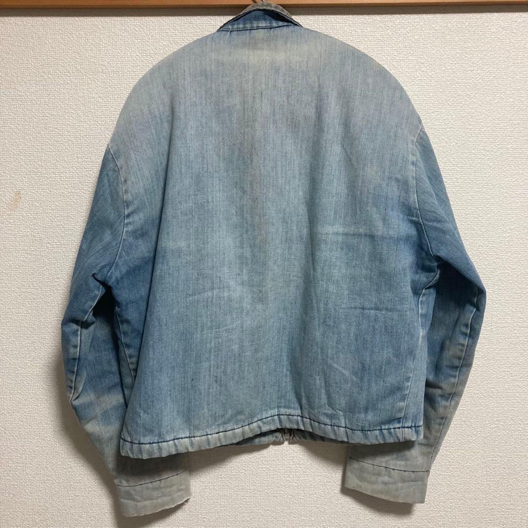 60s jc penny ジップアップ デニムジャケット ボロ