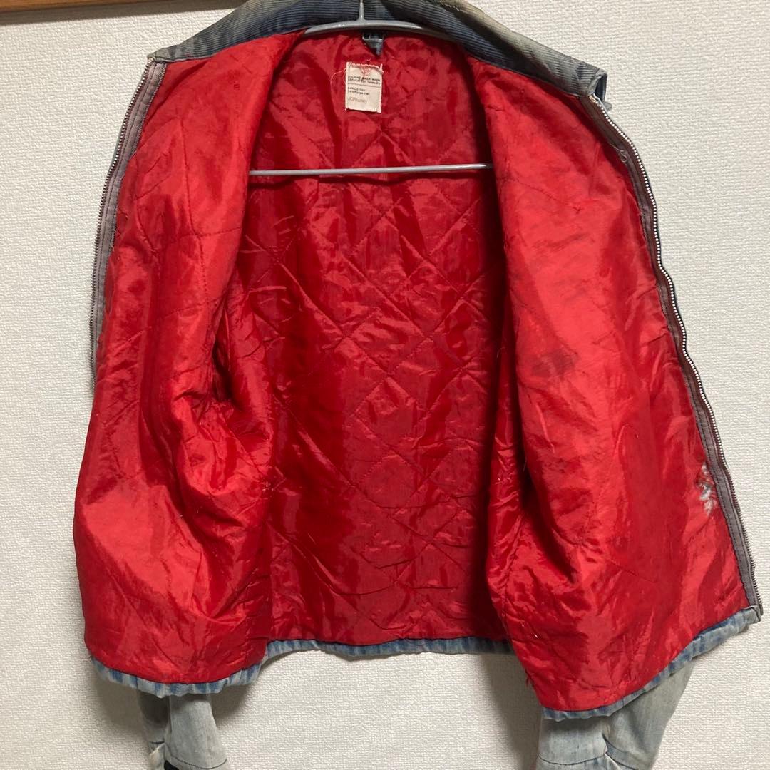 60s jc penny ジップアップ デニムジャケット ボロ