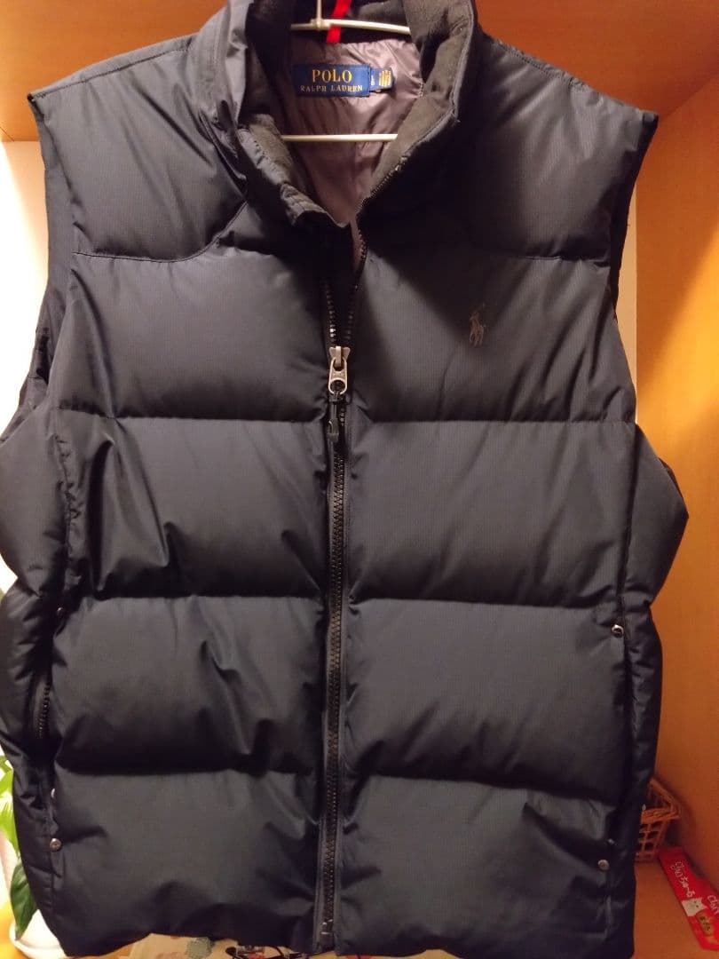 N*a様 Polo Ralph Lauren ブラックダウンベスト