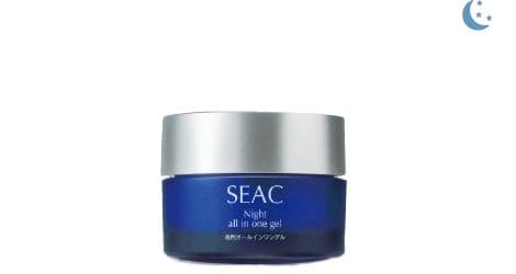 2割引※(送料込)2組 世田谷自然食品SEAC(シーク) 朝夜オールインワンゲル