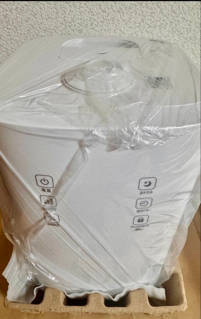 新品未使用☆アイリスオーヤマ・ハイブリッド加湿器・UHK-500-wホワイト