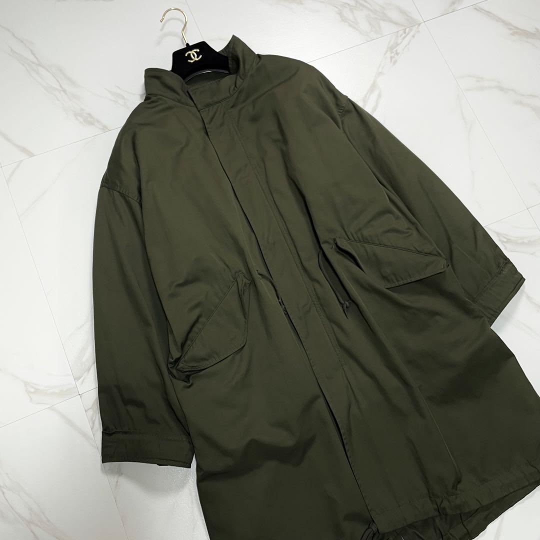 近年✨SHENERY ロング モッズコート ライナー付　3way カーキ