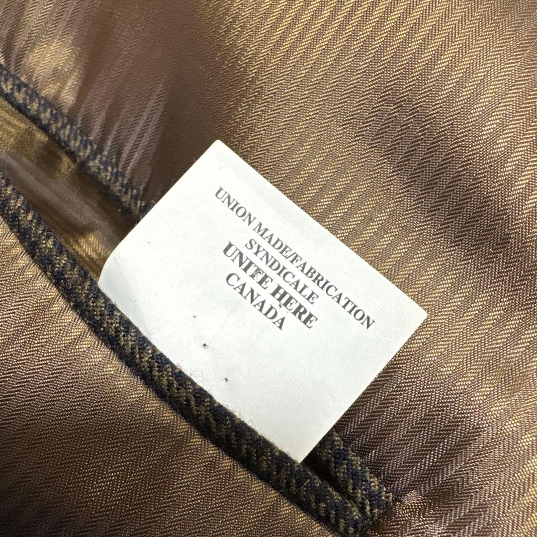 ✨大人気✨カシミヤ100%千鳥格子テーラードジャケッ　3XL相当