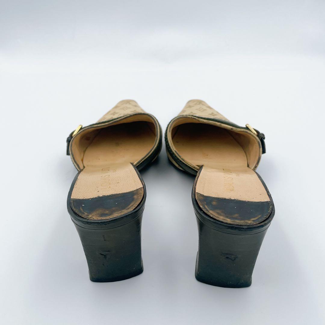 美品✨LOUIS VUITTON ルイヴィトン 靴 37 ミュール　24.0