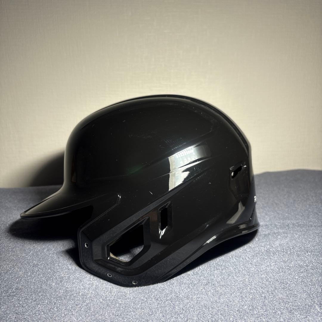 ローリングス　MACH 片耳バッティングヘルメット 右打者用　ブラック