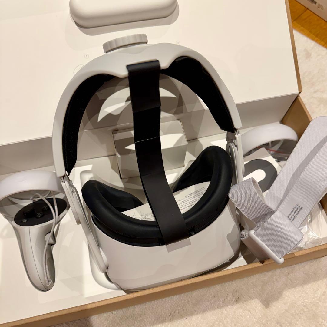  Quest 2 VRヘッドセット 64G エリートストラップ付き
