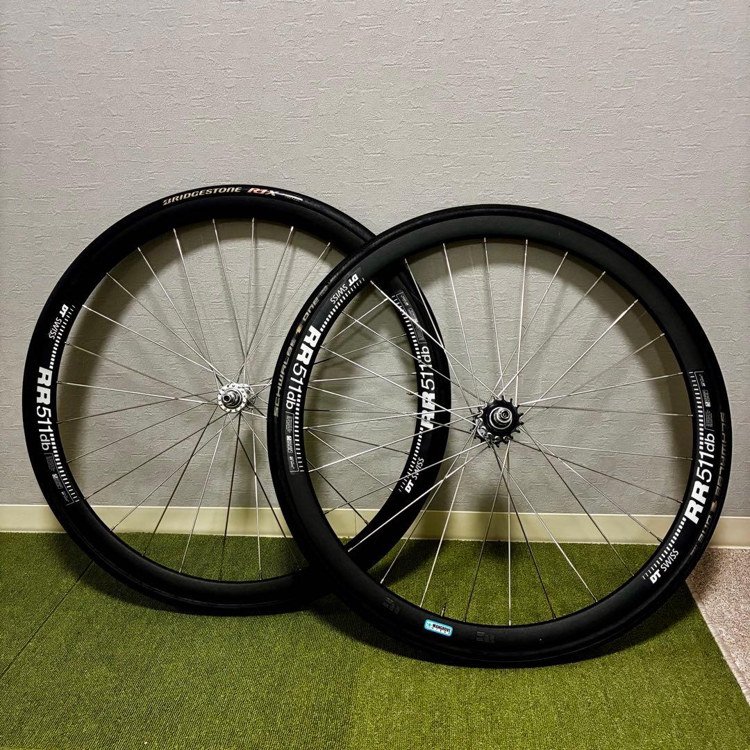 DT SWISS RR511 dbリム x DURA-ACE ホイール前後