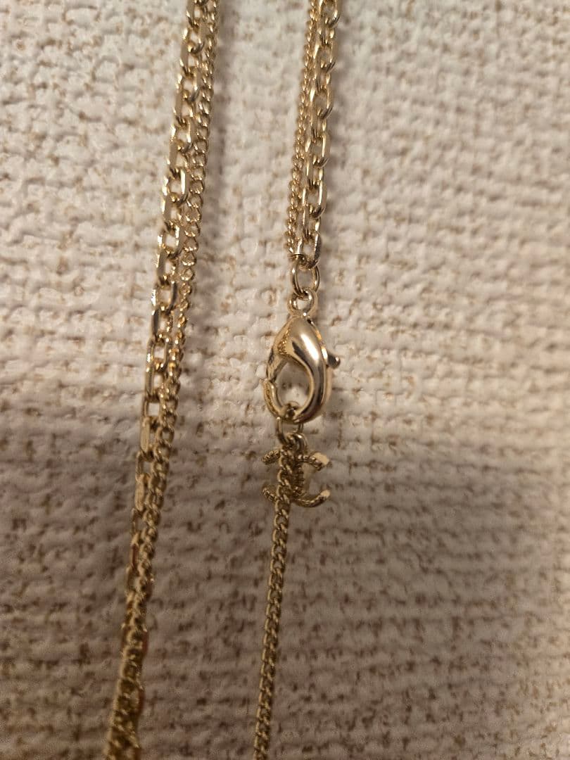 CHANEL CCロゴネックレス