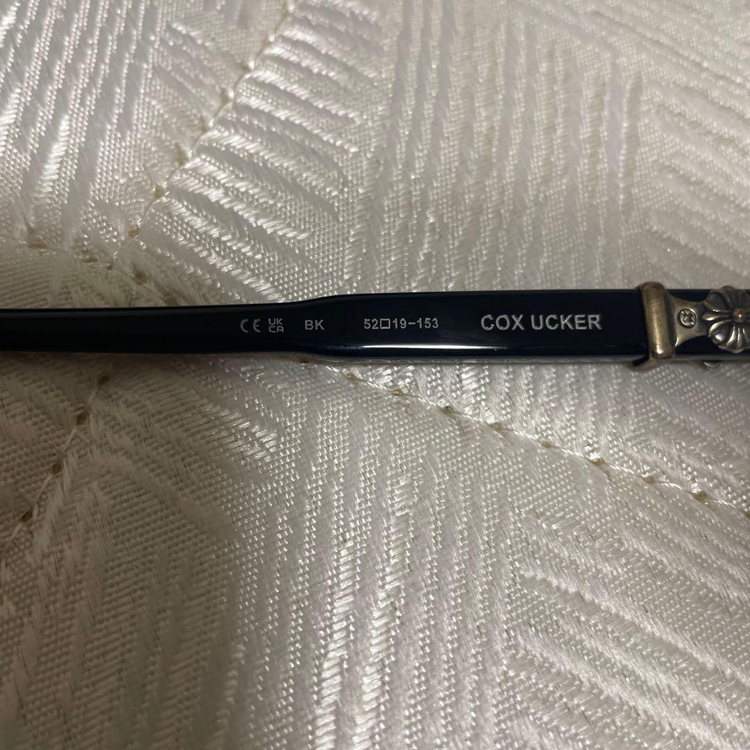 CHROME HEARTS メガネ COX UCKER CH ブラック シルバー