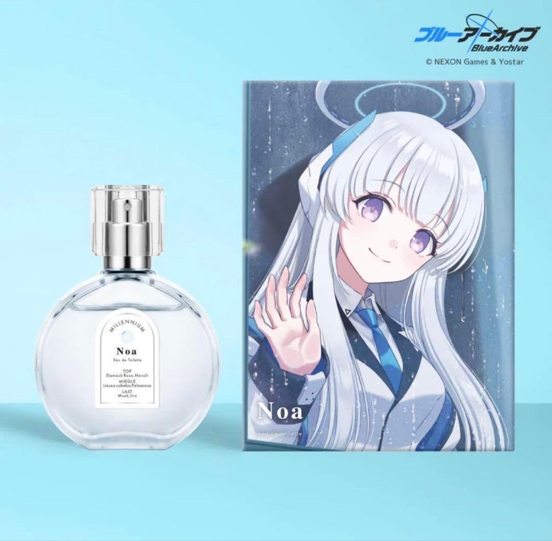 ブルーアーカイブ 生塩ノアオードトワレ香水 50mL+アクリルパネルセット