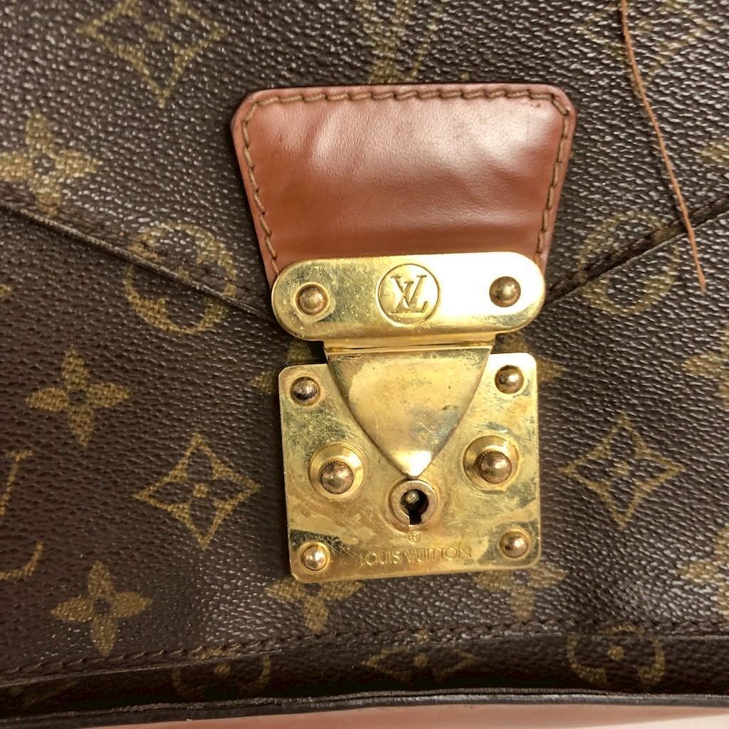 LOUIS VUITTON ルイヴィトン モノグラム モンソー28 ビジネス