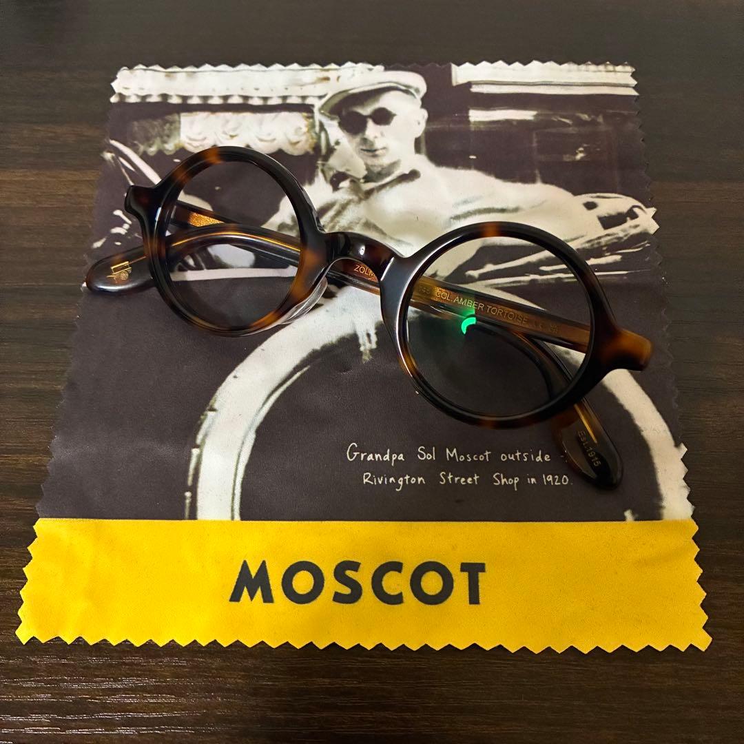 メガネ・老眼鏡 MOSCOT ZOLMAN Col. Amber Tortoise