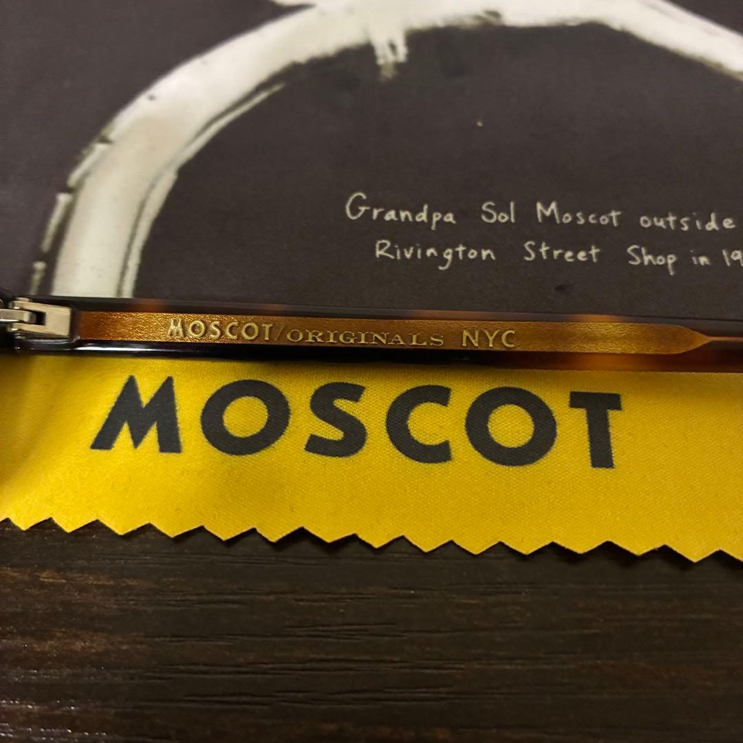 メガネ・老眼鏡 MOSCOT ZOLMAN Col. Amber Tortoise
