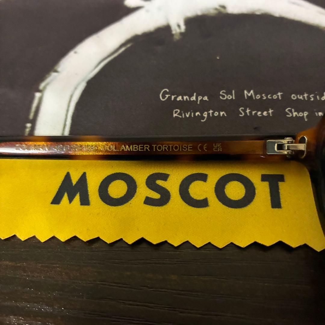 メガネ・老眼鏡 MOSCOT ZOLMAN Col. Amber Tortoise