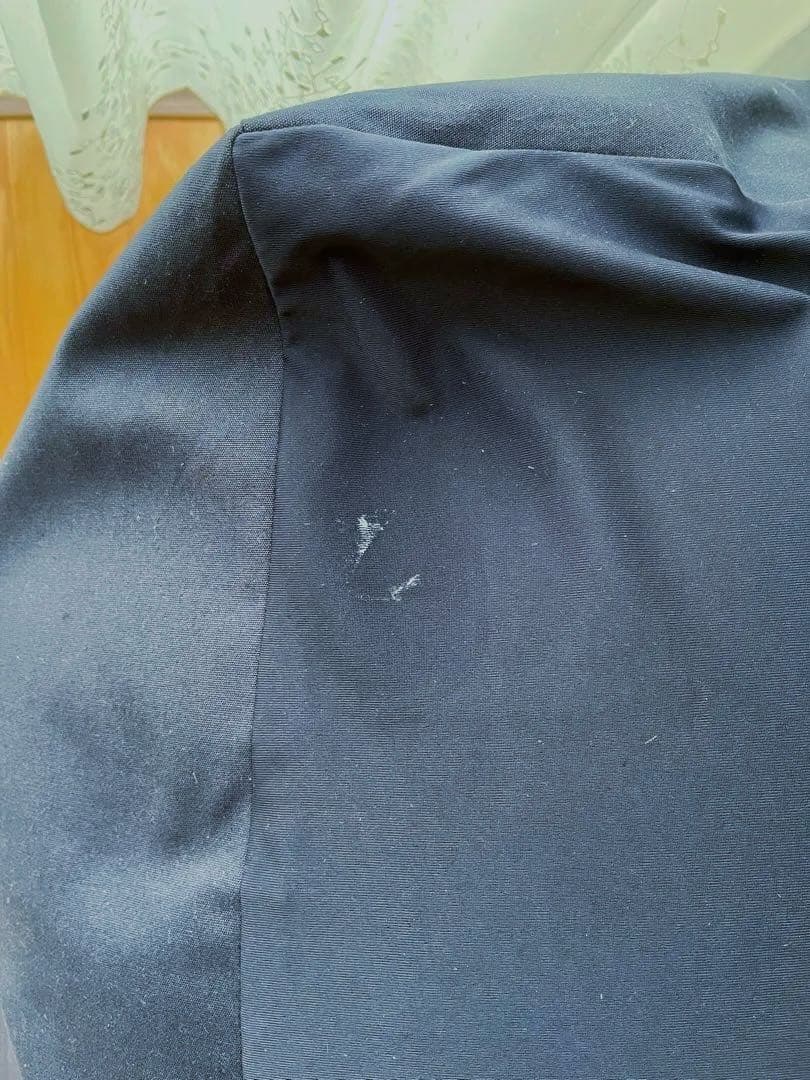 【ほぼ未使用】無印良品 体にフィットするソファ大・ネイビー 65×65×43cm