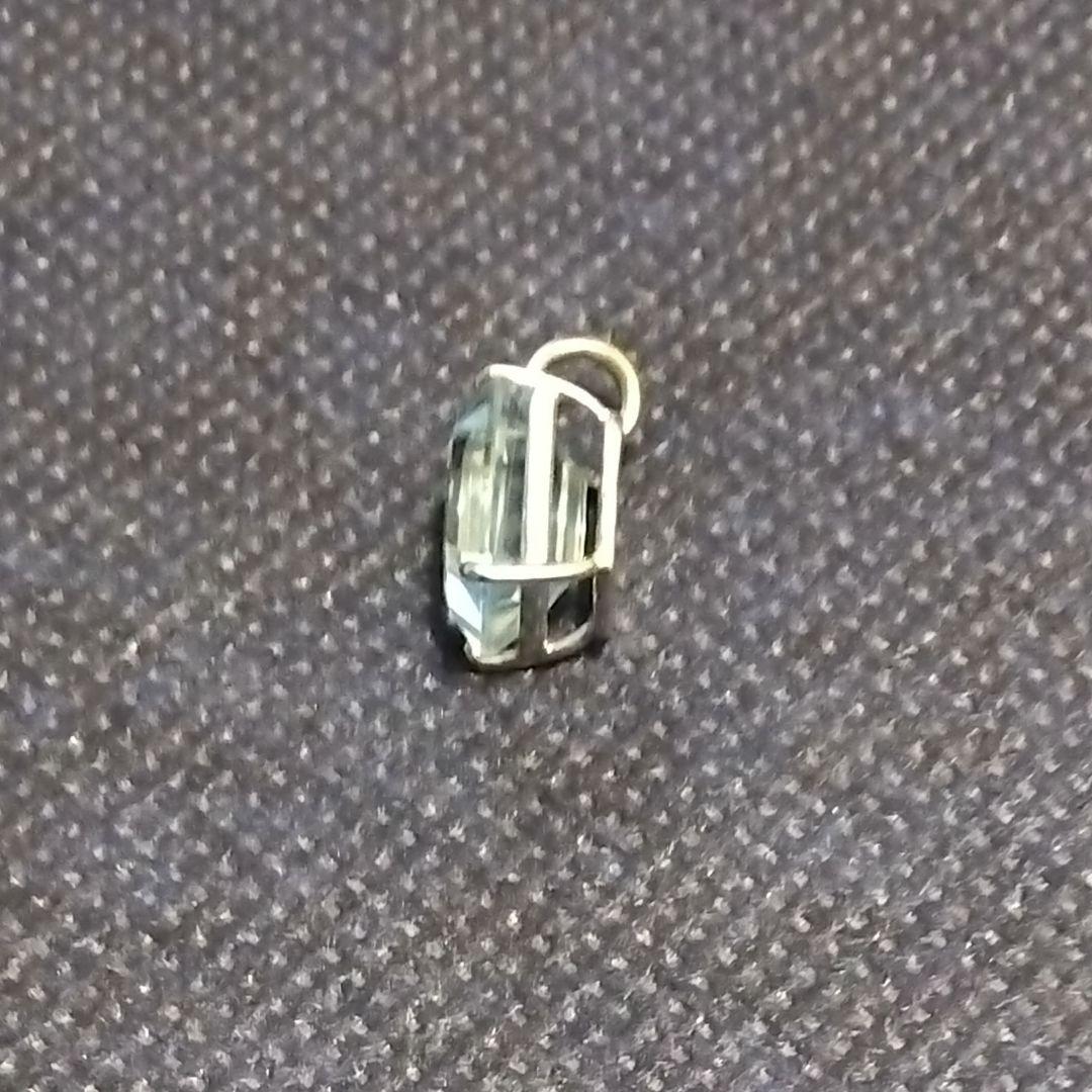 K18WG✦アクアマリン　ペンダントトップ✦4.66ct✦