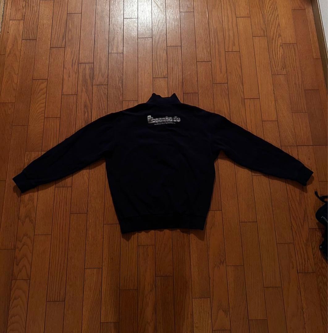 サンタフェ　90年代　セットアップ　ハーフジップ　ネイビー