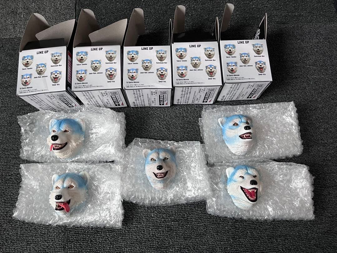 MAN WITH A MISSION 一番くじ　マグネット　コンプリートセット