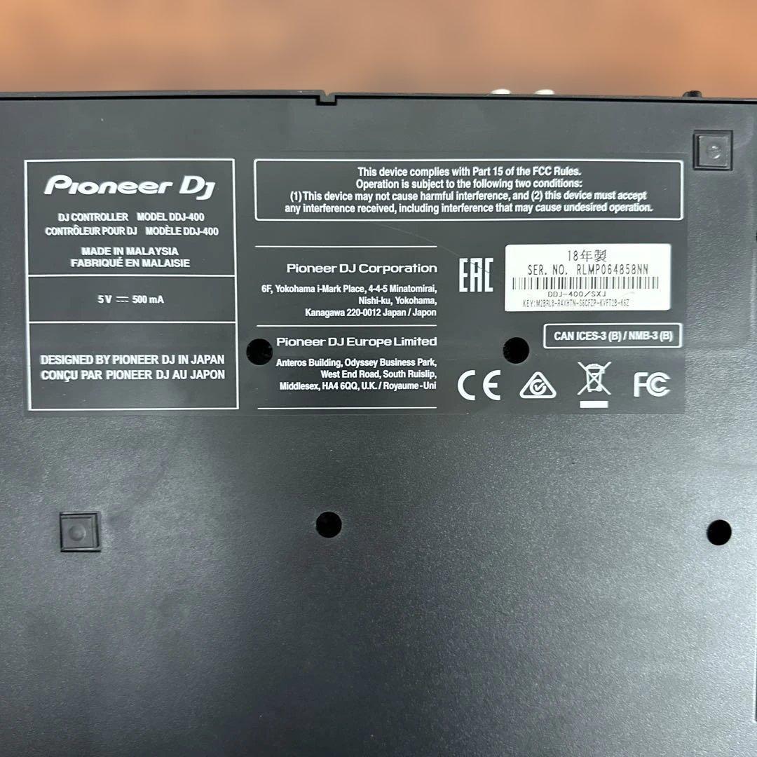 【美品✨】Pioneer DJ DDJ-400 コントローラー