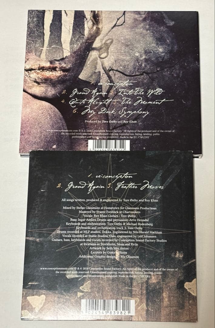 【MTオー様用】CONCEPTION / EP2枚