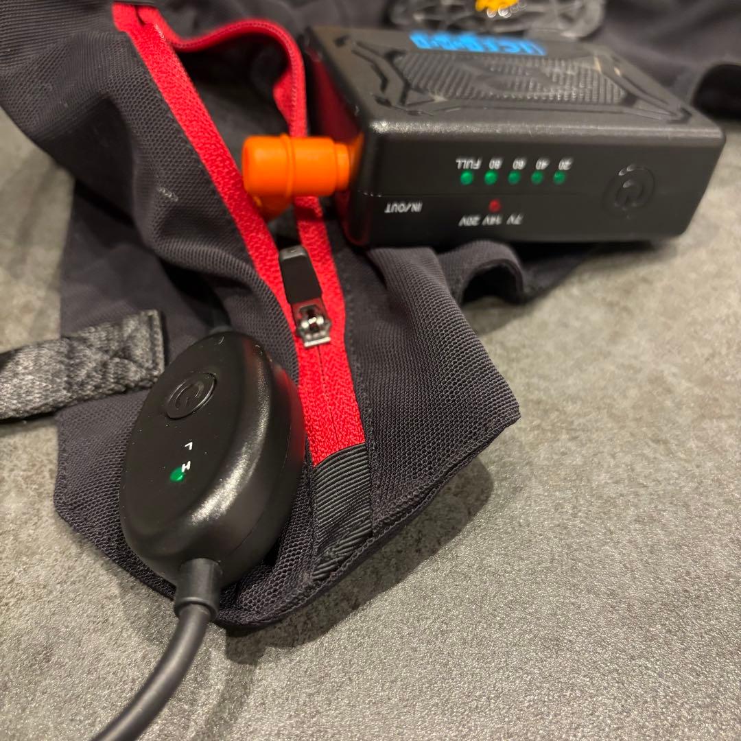 ペルチェ冷却機能付きクールベスト ブラック F