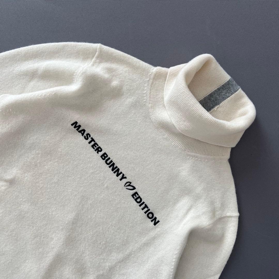 マスターバニー　パーリーゲイツ　カシミア100% セーター　タートルネック　長袖