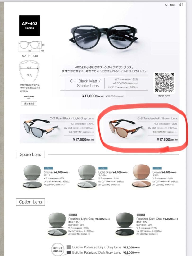 airfly サングラス AF-403