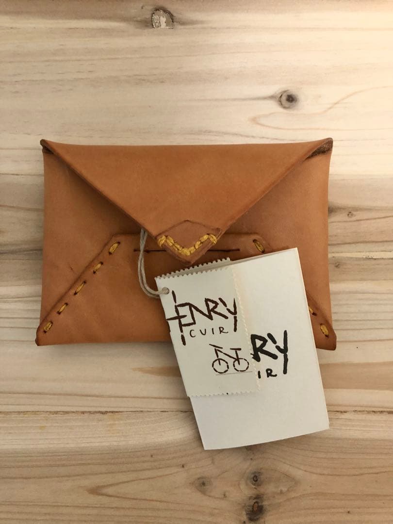 ほぼ日×アンリークイール　名刺　カードケース　HOMMAGE （NATUNARE