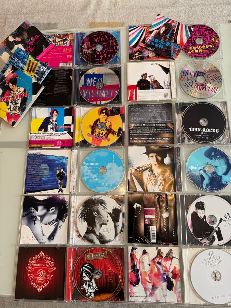 ★希少品★雅-miyavi- CD・DVDセット(33点)引退品