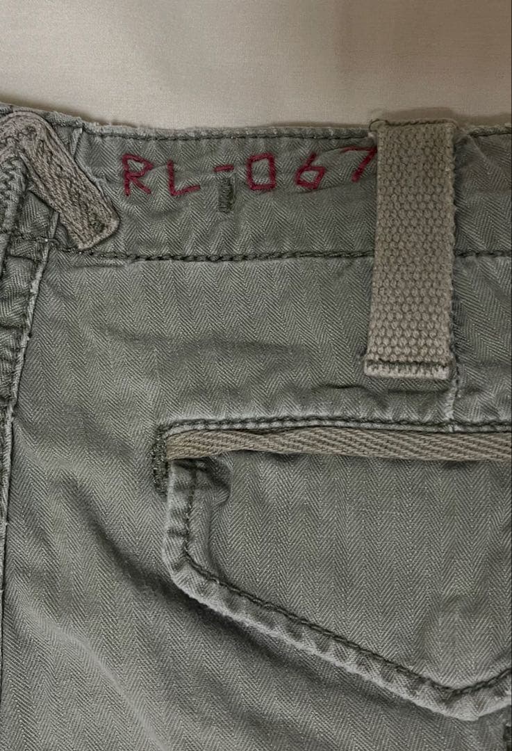 【希少】ラルフローレン パラシュートパンツ ヘリンボーン RL-067 W30